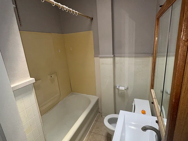 Bathroom entryway view