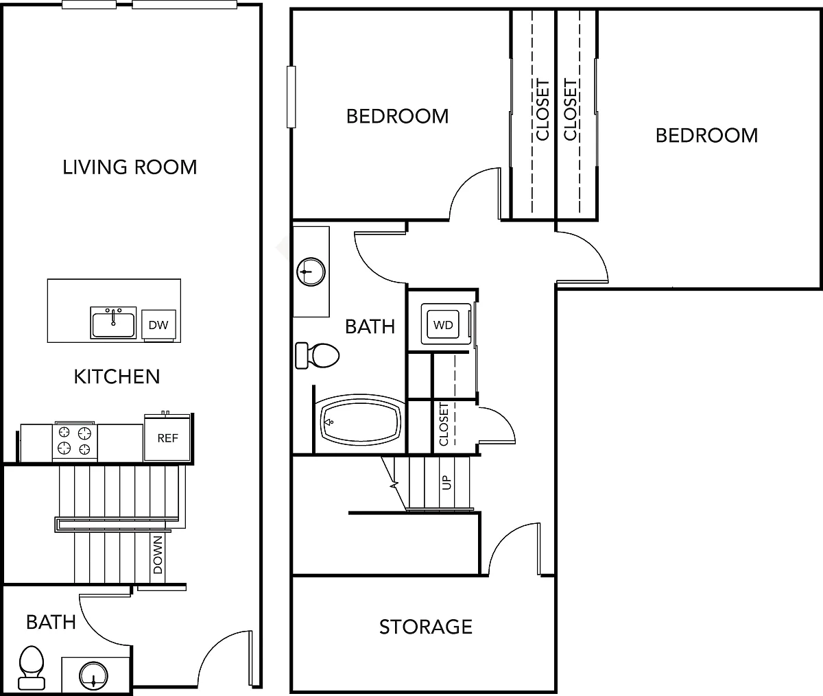 Floor plan Magnuson E2