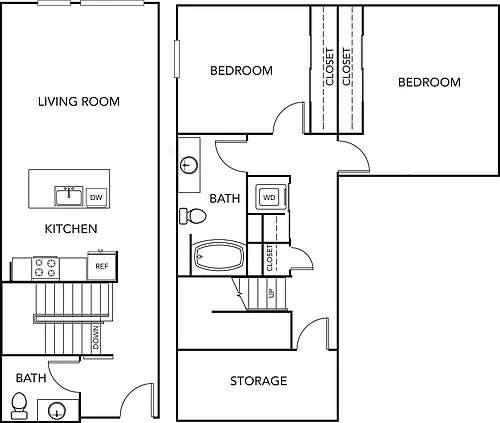 Floor plan Magnuson E2