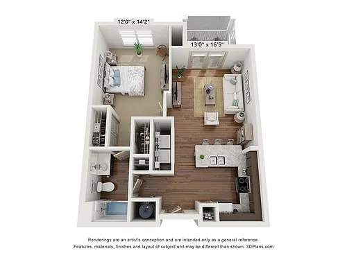 Floor plan A2R