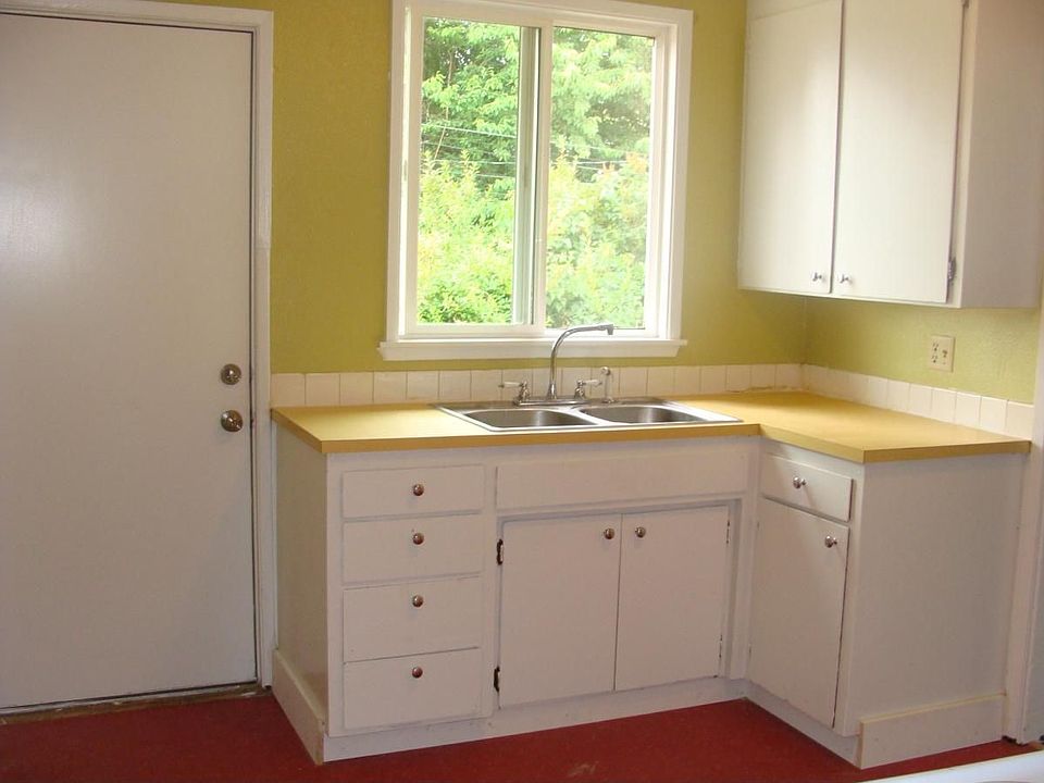 kitchen with new countertop and floor