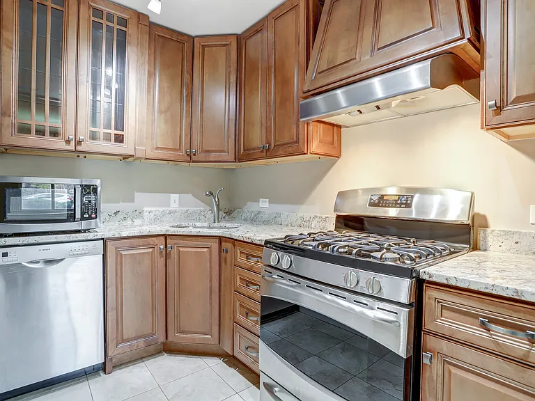 remodeled kitchen with stainless steel appliances