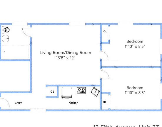 2nd image of 12 5th Ave #33A