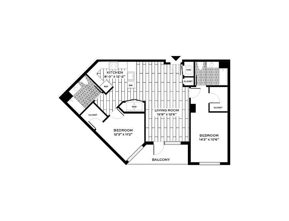 Floor plan B2DC