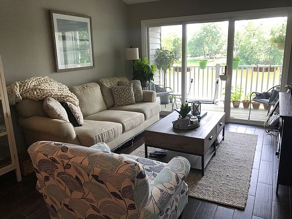 Living room with balcony