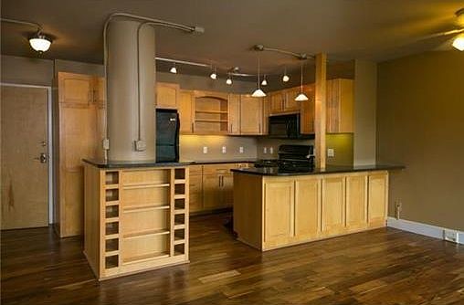 Open Living and Kitchen