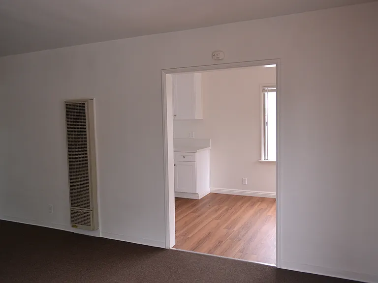 Living room to dining/kitchen