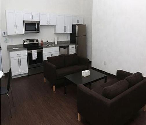 Sample Living Room/Kitchen