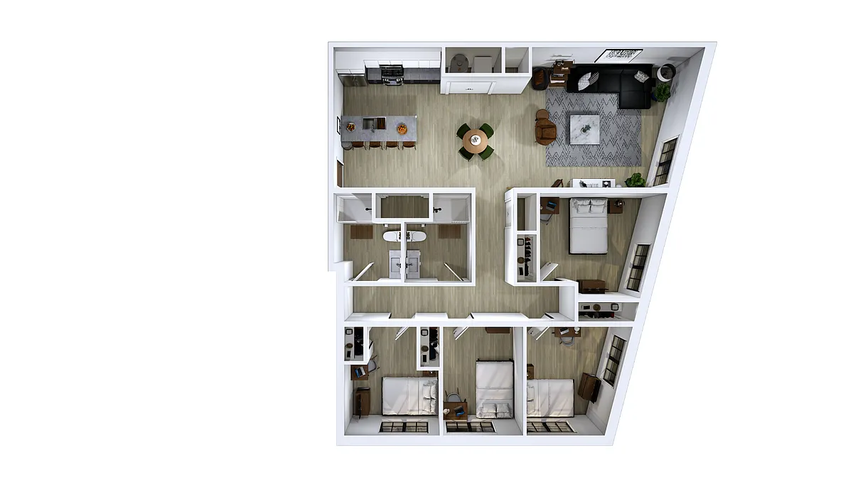 Floor plan Washington Style