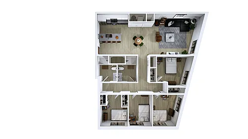 Floor plan Washington Style