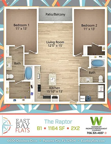 Floor plan The Raptor