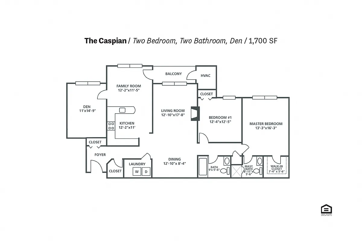 Floor plan The Caspian