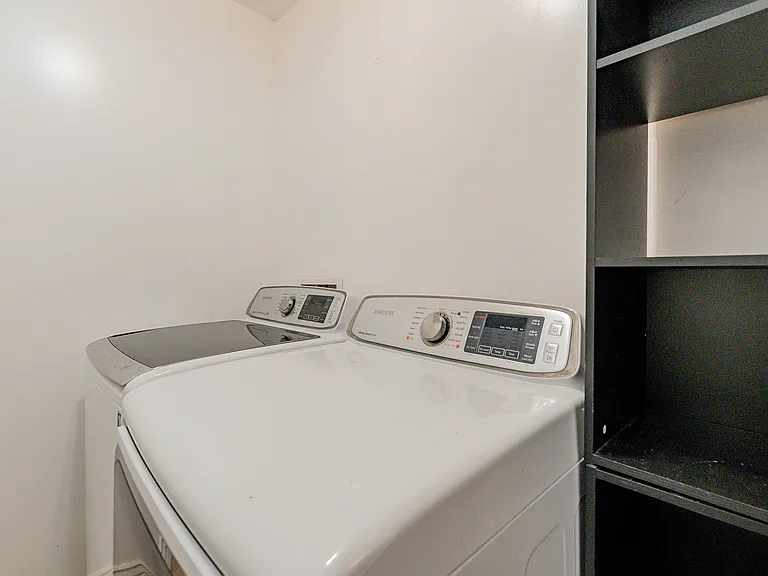 Inside Laundry room