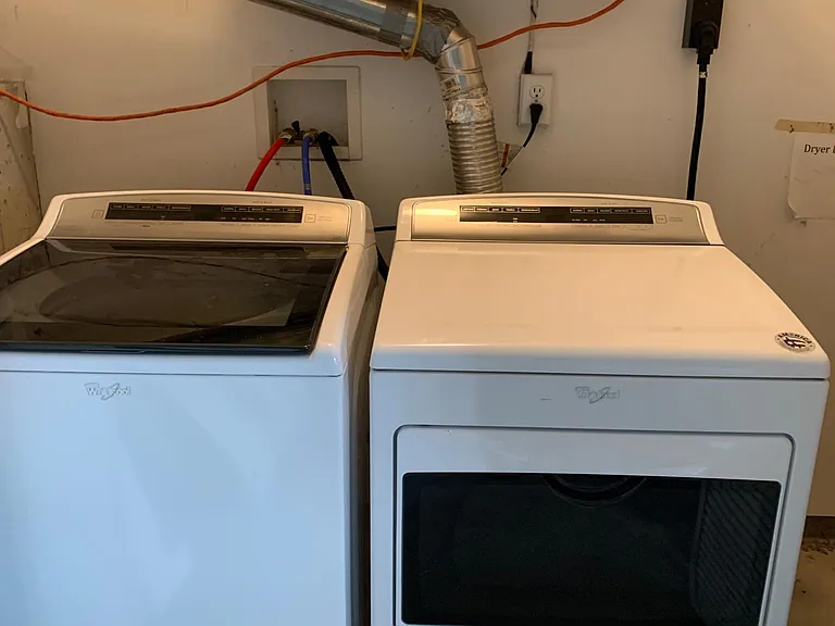 Washer and dryer