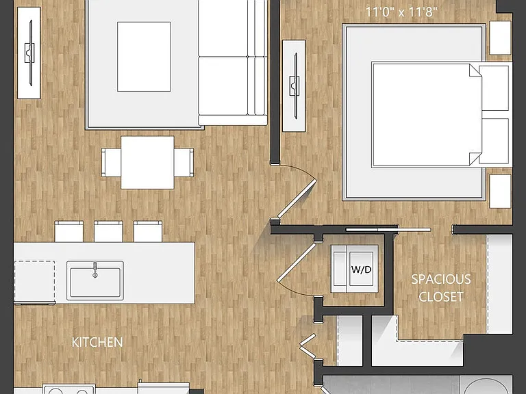 B3 floor plan The Noble
