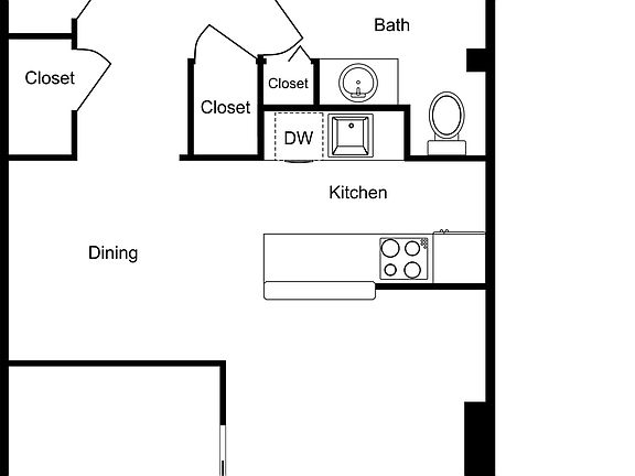 2nd image of 339 W 20th St #3B