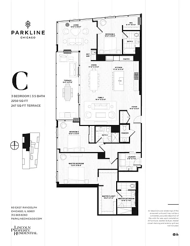 Floor plan Penthouse C