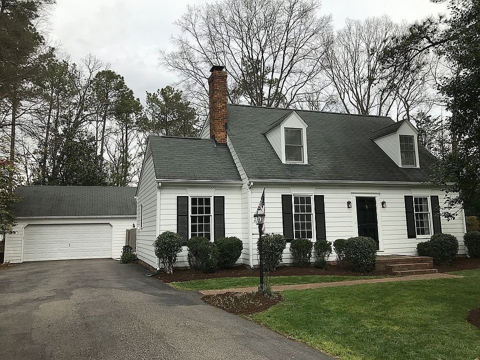 Front, driveway, garage
