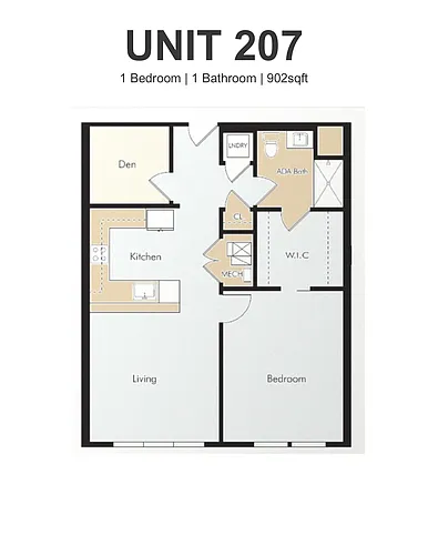 Floor plan 207