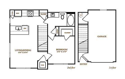 Floor plan Carriage