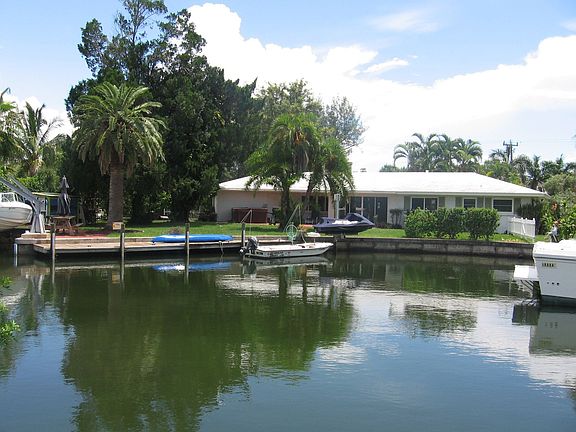 Canal view of home