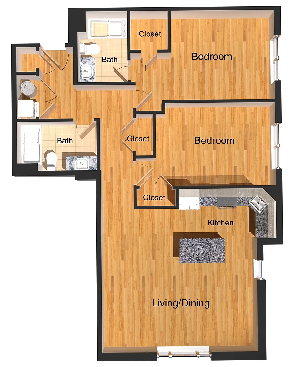 Floor plan 309