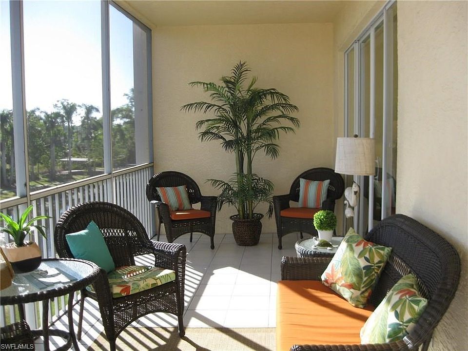 Lanai is large enough for all your furniture and friends!
