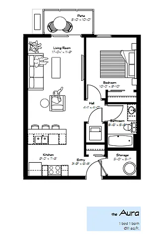 Floor plan The Aura 1