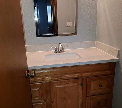 Beautiful bathroom with lots of storage