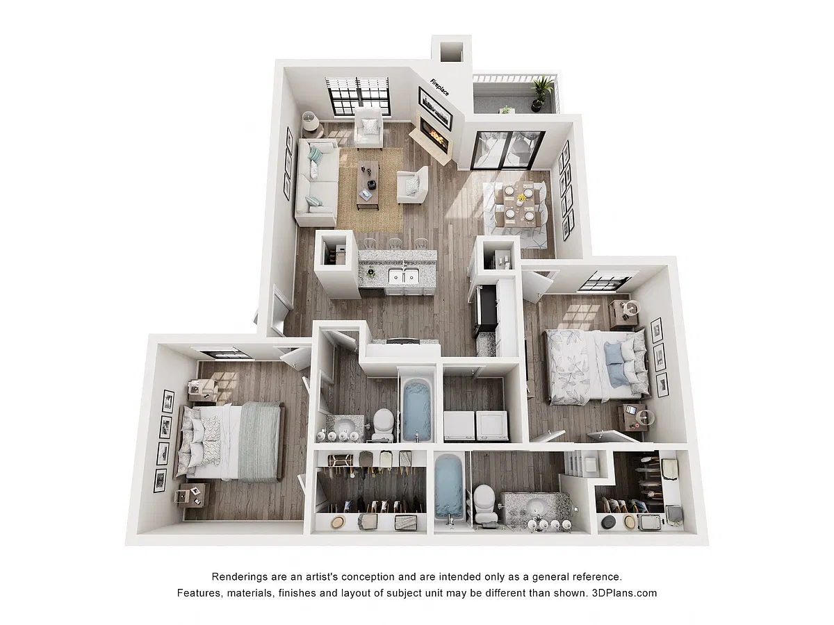 Floor plan Maple - B2A