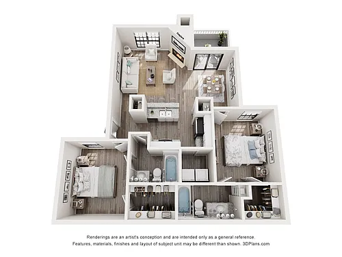 Floor plan Maple - B2A