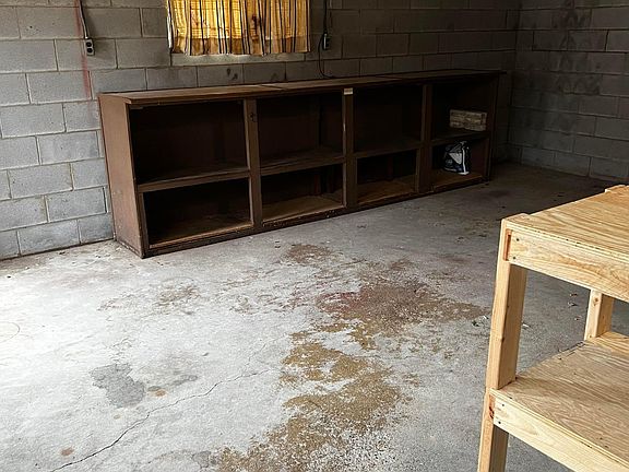 Oversized 2 car detached garage. Plenty of storage.