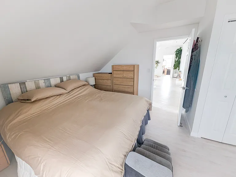 View from Bedroom to living room