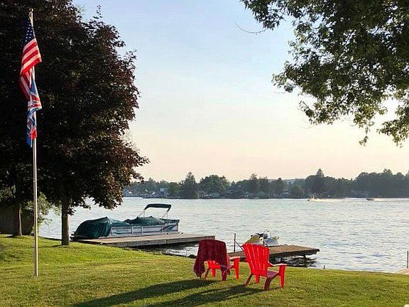 View of Lake at sunset