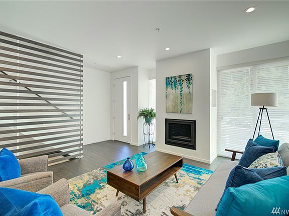 The modern design is simple and elegant.