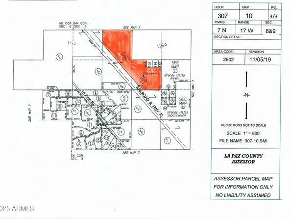 2602 S SD #26 SD #76 FD Forest #-, Bouse, AZ 85325