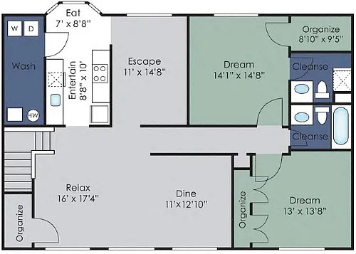 Floor plan The Bexley
