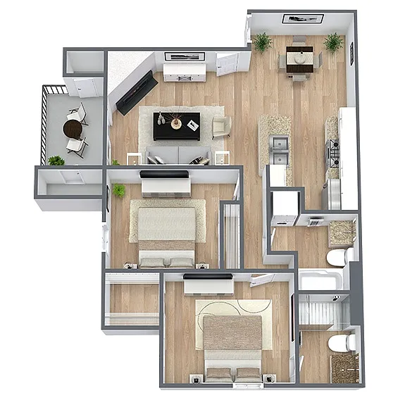 Floor plan B2