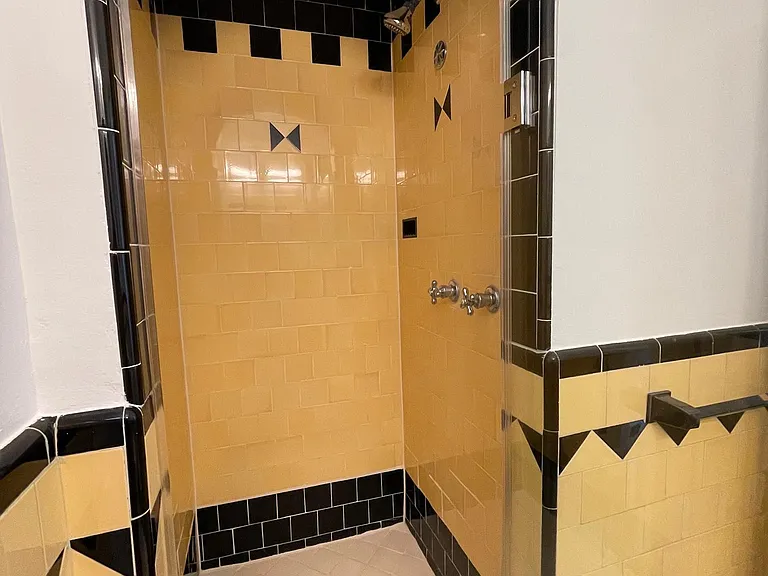 Bathroom #2 with shower, vintage tile
