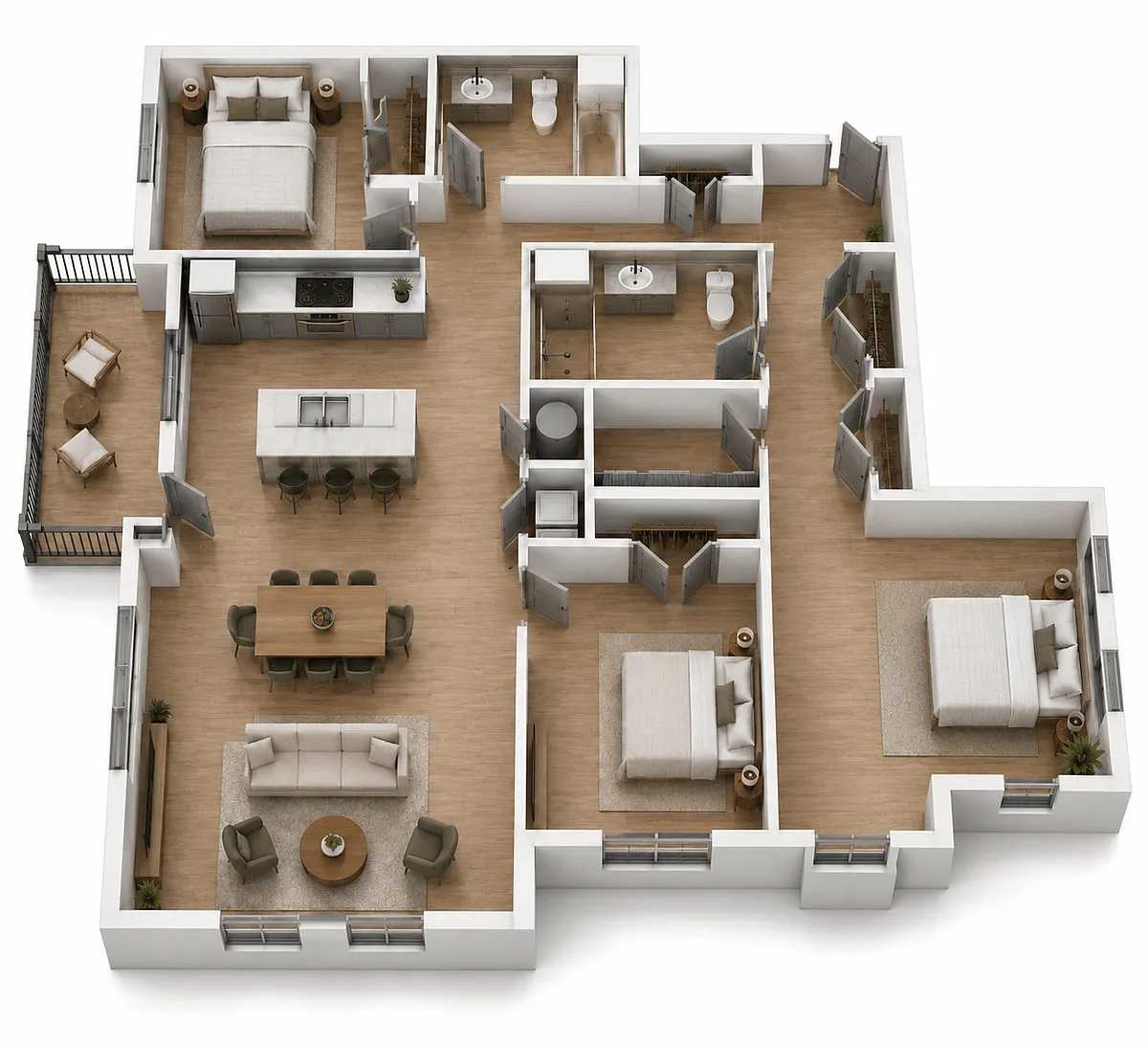 Floor plan C1