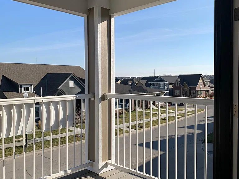 Sunrises will blanket this East facing deck each morning.