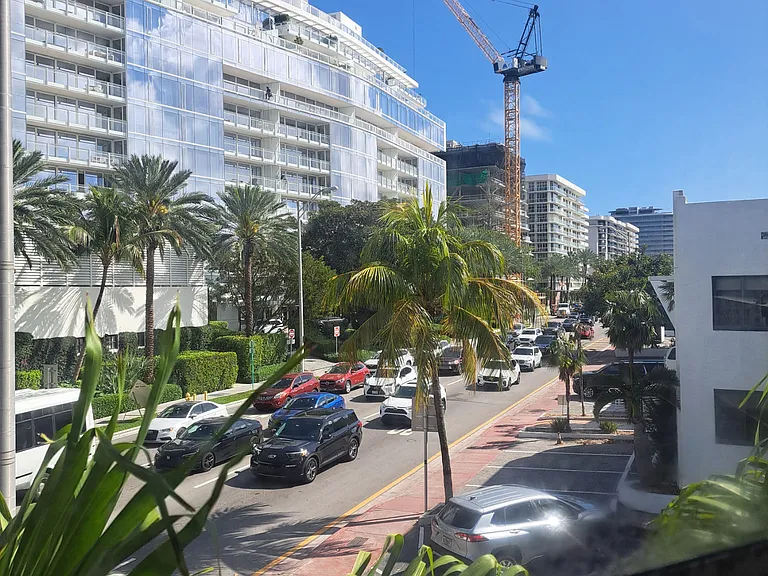 just across from the four seasons and amazing beach