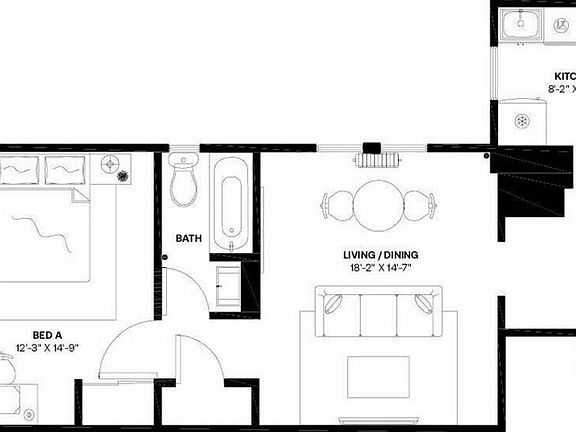 2nd image of 609 W 151st St APT 22