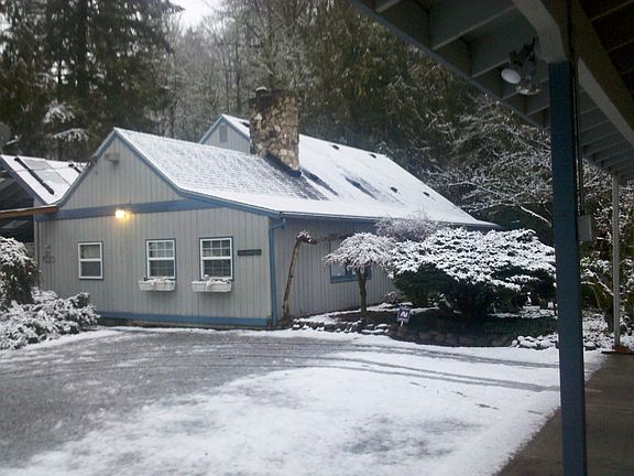 From driveway