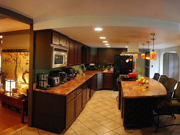 Kitchen and dining room