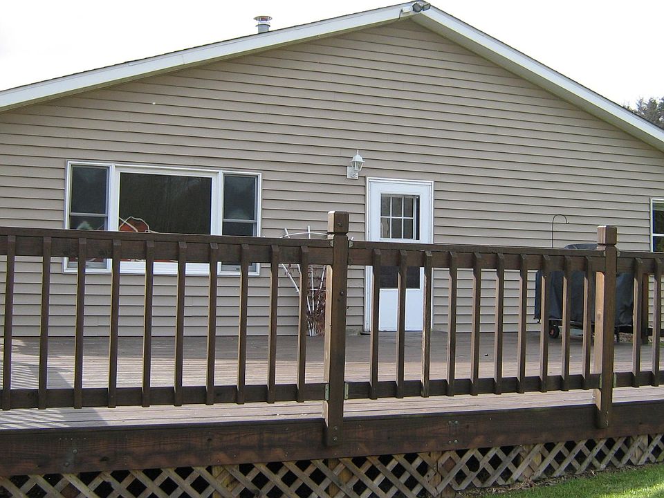 Rear with deck