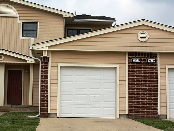 Garage with garage door opener