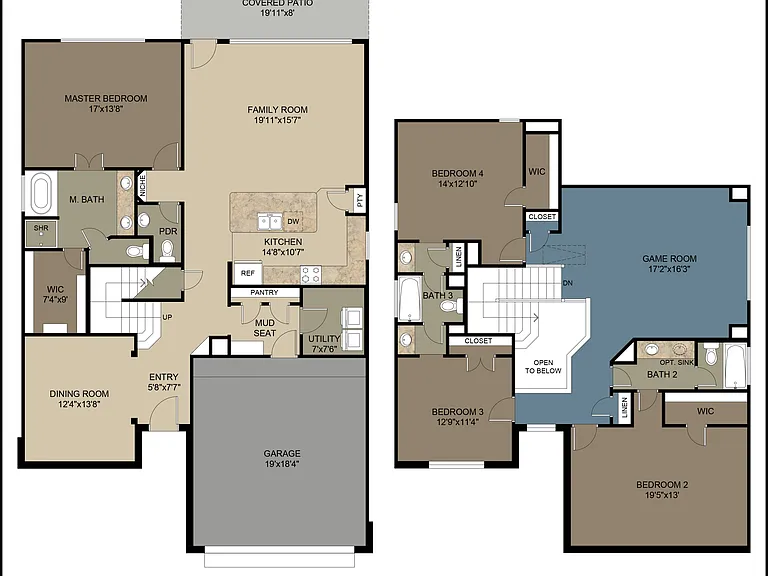 The Remington Floorplan The Remington Floorplan