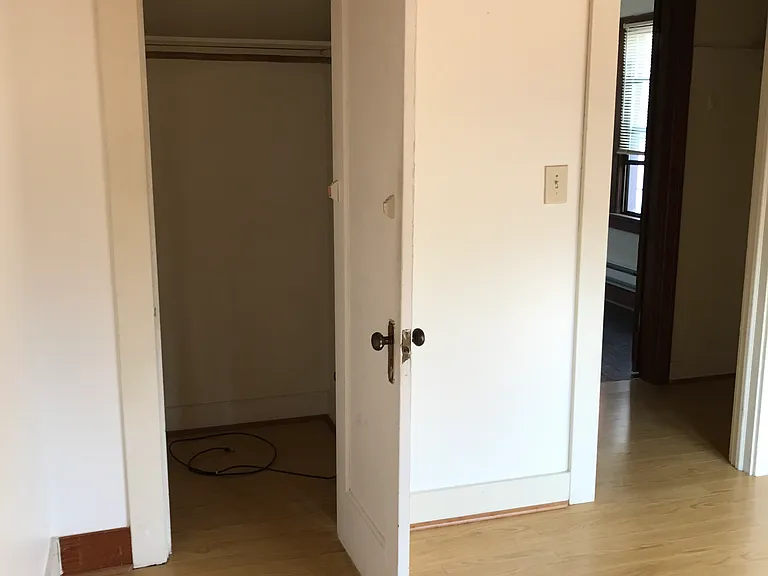 Upstairs east bedroom interior closet