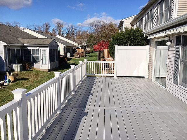 Deck installed in 2017